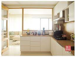 U think next owner will wan to buy ur open concept kitchen? 8 Ways To Do A Semi Open Kitchen In Your Hdb Closed Kitchen Design Small Last Month Closed Kitchen Design Kitchen Design Open Open Kitchen And Living Room