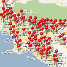 In N Out Locations In Southern Ca California Dreamin California Adventure Ornament Wreath