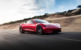 Tesla Roadster 620 Mile Range Over 250 Mph Top Speed 0 60 Mph In 1 9 Seconds Seats 4 Tesla Sports Car Tesla Roadster New Tesla Roadster