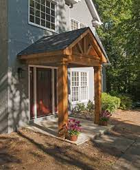 Timber Frame Portico With Gable Roof Designed And Built By Georgia Front Porch Gable Roof Design House With Porch Porch Remodel