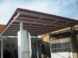Jasa pembuatan kanopi dan teralis serta konstruksi lainnya di bogor. Kanopi Baja Ringan Atap Gogreen Bogor Murah