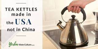 Where are kitchenaid tea kettles made. Best Tea Kettles Made In Usa Not In China Electric Stovetop