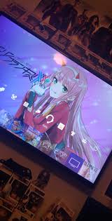 Find the best cool anime backgrounds on getwallpapers. Zerotwo Background On Ps4 Zerotwo