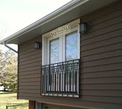 All decks higher than 30 inches above grade must have a guardrail. 9 Patio Door Barrier Railing Ideas Patio Doors Railing Patio