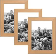 Die neue stanze haus mit herz von. Cabbel Bilderrahmen Fur 3 Bilder Set 3 Stuck 3er Set Bilderrahmen 10x15 Mdf Holz Rahmen Mit Bruchsicherem Acrylglas In Natur Online Kaufen Otto
