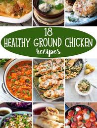 18 Healthy Ground Chicken Recipes That Ll Make You Feel Great Ground Chicken Recipes Healthy Ground Chicken Recipes Easy Ground Chicken Recipes