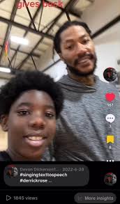 Love D Rose, always there for the kids
