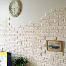 With less time and money you can increase the value and beauty of your house or building. 10 Pack 58 Sq Ft White Foam Brick Wall Tiles Peel And Stick 3d Wall Panel Room Decor Tableclothsfactory