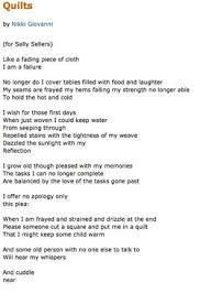 Nikki Giovanni Poems Poems How To Apologize Verses