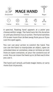 Custom Rogue Arcane Trickster Spell Cards Dungeons And Dragons Dnd 5e Arcane Trickster Dnd Spell Cards Spell Book