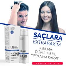 Blue Hair Shampoo Mavi Sampuan Keratin Sampuan Selulit