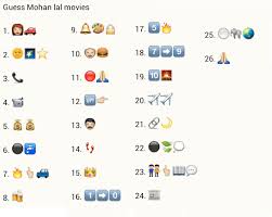 Many people use emoji characters to convey a meaning different than what was originally intended by the creators of emoji. Guess Mohan Lal Movies Puzzlersworld Com