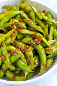 Spicy Garlic Ginger Edamame Recipe In 2020 Edamame Recipes Edamame Recipes Spicy Garlic Edamame