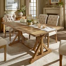 Redefine your dining experience with elegant pine dining table at alibaba.com. Benchwright Rustic Pine Accent Trestle Reinforced Dining Table By Inspire Q Artisan Overstock 10045596
