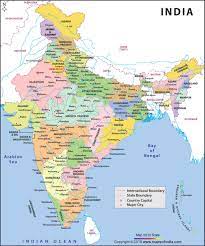 India has people from different religions, caste, from different places with varying languages. Buy Large Color Map Of India 36 W X 42 6 H 2019 New Edition Book Online At Low Prices In India Large Color Map Of India 36 W X 42 6 H