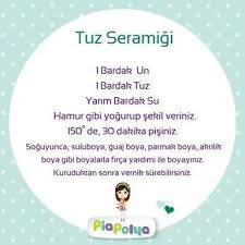 Tuz Seramigi Ile Ilgili Gorsel Sonucu Okul Oncesi Oyun Hamuru Okul