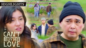 Bingo gives Caroline flowers