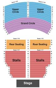 Seating Plan Alhambra Dunfermline