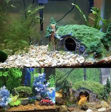 Ur max beauty large fish tank decorations, mountain view aquarium ornament tree house cave bridge fish tank decoration. Just 26 Fintastic Things From Amazon To Buy Your Fish
