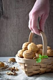Wreath cookies, recipe, in a medium bowl, cream together the butter and brown sugar until smooth. Walnut Shaped Cookies Walnut Cookies Cooking Journey Blog