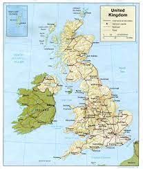 One voice for animal rights. Peta Inggris Raya United Kingdom Map