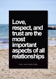 Love Respect And Trust Are The Most Important Aspects Of All Relationships Ware Woorden Wijze Woorden Woorden