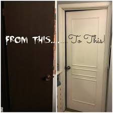 Give Your Cheap 1970s Flat Interior Doors A Facelift Door Makeover Doors Interior Painted Interior Doors