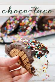 Choco Taco Recipe With Smart Final Warehouse Store Recipe Desserts Fun Desserts Frozen Desserts