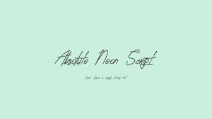 Commercial licenses and complete set available, feel free to contact me on this email: Absolute Neon Script Font Download Free Pc Mac And Web Font