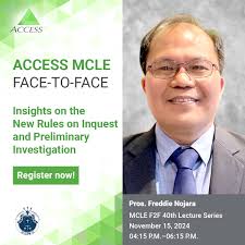 𝗚𝗲𝗮𝗿 𝘂𝗽 𝗳𝗼𝗿 𝗗𝗮𝘆 𝟰 𝗼𝗳 𝘁𝗵𝗲 𝗔𝗖𝗖𝗘𝗦𝗦 𝟰𝟬𝘁𝗵  𝗙𝗮𝗰𝗲-𝘁𝗼-𝗙𝗮𝗰𝗲 𝗠𝗖𝗟𝗘 𝗟𝗲𝗰𝘁𝘂𝗿𝗲 𝗦𝗲𝗿𝗶𝗲𝘀 𝗼𝗻  𝗡𝗼𝘃𝗲𝗺𝗯𝗲𝗿 𝟭𝟱, 𝟮𝟬𝟮𝟰! Join us for another insightful day with  top speakers covering essential legal topics ...