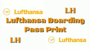 Jeweils eine person zur hilfe bei der bordkarte, eine person zur hilfe beim gepäck, letztere sehr. How To Do Online Check In In Lufthansa Flight Ii How To Print Boarding Pass In Lufthansa Ticket Youtube