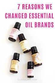 7 Reasons We Changed Essential Oil Brands Dreaming Doing