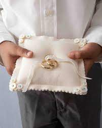 How To Make A Wedding Rings Pillow Ringkissen Hochzeit Ringtragerkissen Hochzeit Kissen