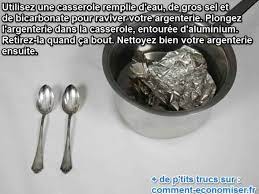 Lorsque l'argenterie est vraiment trop encrassée, il est alors possible d'avoir recours à du bicarbonate de soude. Sans Doute L Astuce La Plus Geniale Pour Nettoyer Votre Argenterie