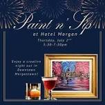 Paint n’ Sip at Hotel Morgan