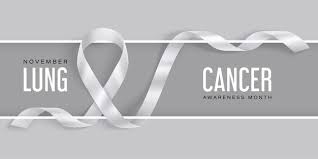 Lung cancer, also known as lung carcinoma, is a malignant lung tumor characterized by uncontrolled cell growth in tissues of the lung. Premium Vector Lung Cancer Awareness Horizontal Concept With White Ribbon On A White Frame With Shadow Symbol Of World Lung Cancer Awareness Month In November