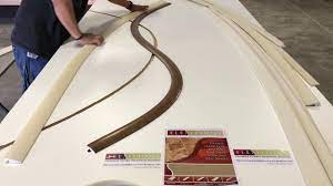 Square skirting board quality mdf skirting skirting boards. How Flexible Are The Flexitions Stainable Flexible Transition Moldings Youtube