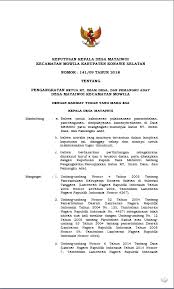 Sk imam masjid paripurna tingkat kelurahan diteken wali kota. Contoh Surat Keputusan Rt Contoh Surat