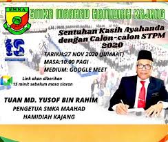 Smk tinggi kajang (kajang high school). Smka Maahad Hamidiah Rasmi Startseite Facebook
