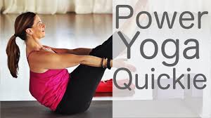 15 Minute Power Yoga Quickie Fightmaster Yoga Videos Power Yoga Yoga Videos Quick Yoga Workout