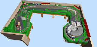 Model Train Layouts & Track Plans - Various projects, designed with SCARM  layout software
