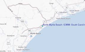 north myrtle beach icww south carolina tide station