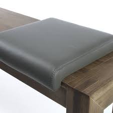 Unser testerteam hat verschiedenste marken ausführlichst getestet und wir präsentieren ihnen als interessierte hier die resultate unseres. Klemmkissen Sitzkissen Bankkissen Leder Grau Lederstuhle Esszimmer Stuhle Kaufen Bei Six Markenmobel