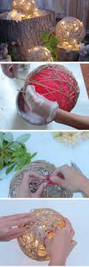 Lit Twine Balls Diy Spring Weddings Spring Wedding Decorations Wedding Decorations On A Budget