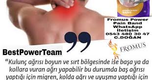 Fromus Power Pain Band Cilt Yenileyici Krem Panosundaki Pin
