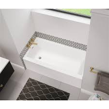 Alibaba.com offers 940 alcove tub shower products. Maax Bosca Afr 60 X 30 In Alcove Bathtub With Left Drain Rona