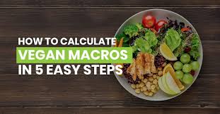 how to calculate vegan macros in 5 easy