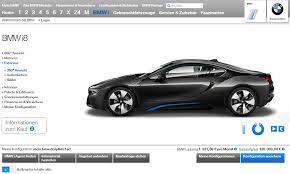 Bmw I8 Configurator Now Live On Bmw De