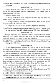 Những thắng lợi đó là. Giáº£i Lá»‹ch Sá»­ 9 Bai 18 Ä'áº£ng Cá»™ng Sáº£n Viá»‡t Nam Ra Ä'á»i