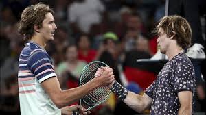 Alexander sascha zverev (german pronunciation: Aus Open Alexander Zverev Strolls Past Old Buddy Andrey Rublev Seals Qf Spot